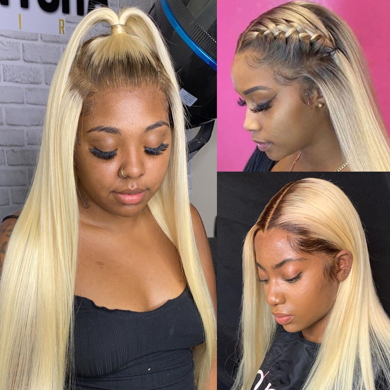 Peruka z ludzkich włosów Body  – 613 Blonde Body Wave Lace Front Wig recenzja i cena