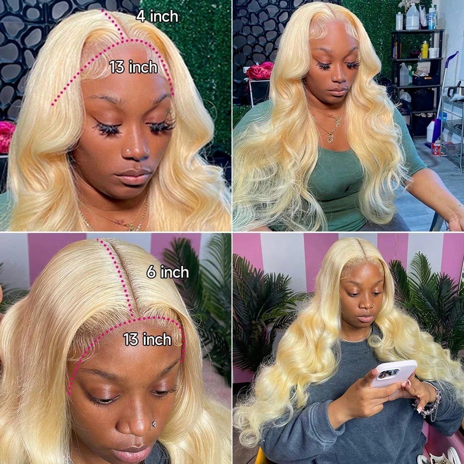 Peruka typu lace front 613, 13 – 613 Blonde Body Wave Lace Front Wig recenzja i cena