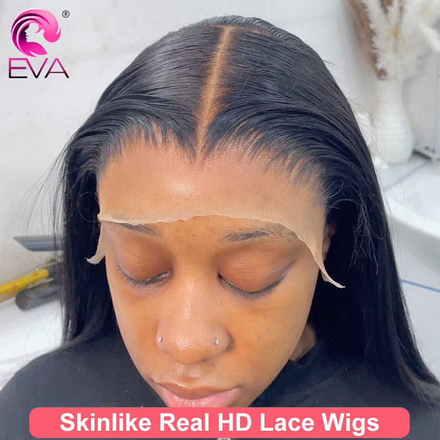 Eva Hair Deep Part HD Lace Fro – Hd Lace Frontal Wig Human Hair Pre Plucked recenzja i cena