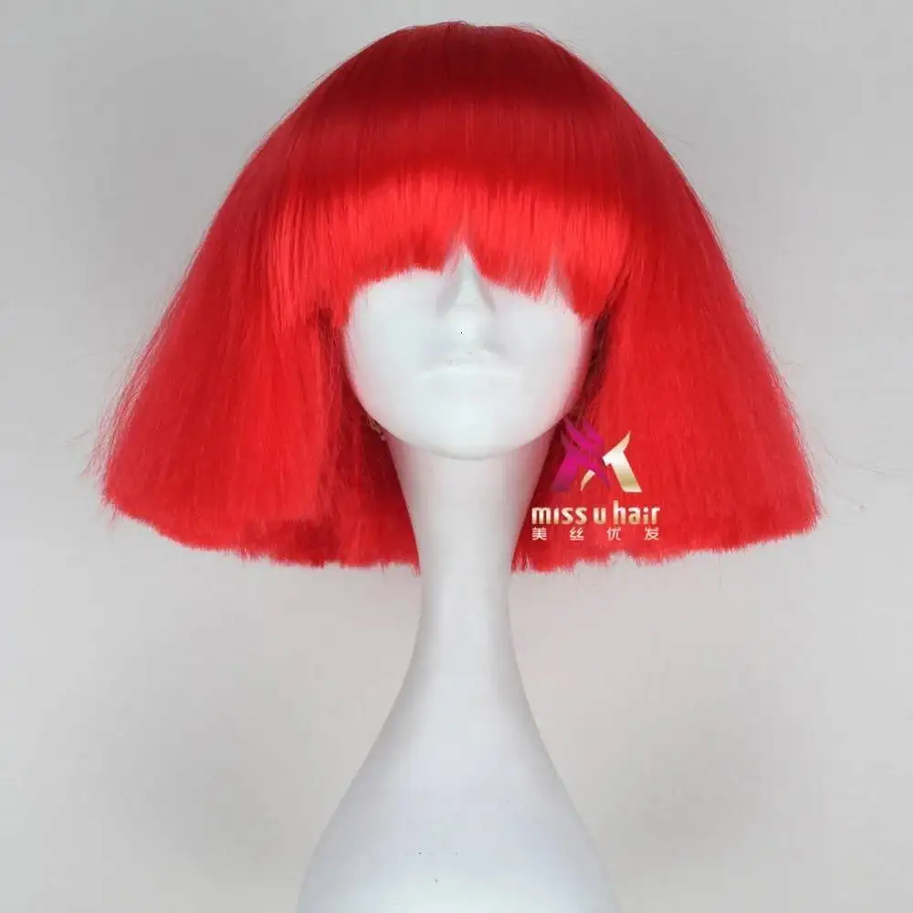 Czarna peruka Lady Gaga, blond – Synthetic Wigs recenzja i cena